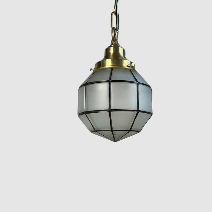 Geometric Globe Pendant Light Fixture