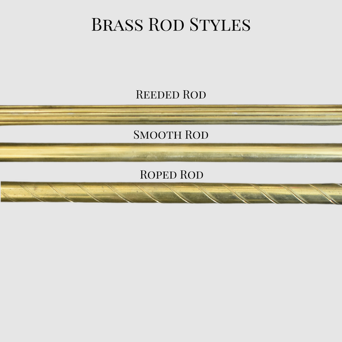 Deco Brass Gallery Shelf Rail