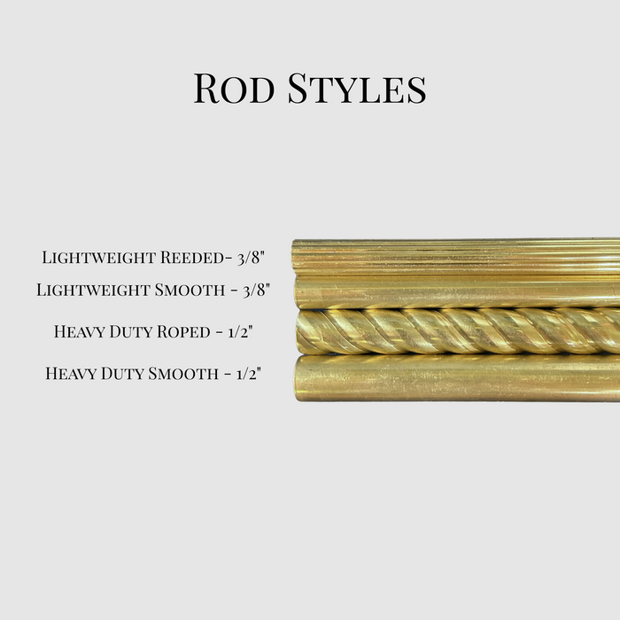 Brass Kitchen Rail