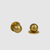 Ball w/ Back Plate Drawer Knob - Pair - Pepe & Carols
