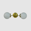 Straight Mid Century Globe Wall Sconce - Pepe & Carols