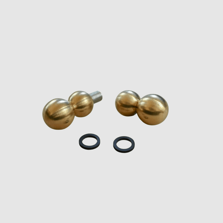 Modern Ball Shower Door Pulls & Knobs - Pepe & Carols