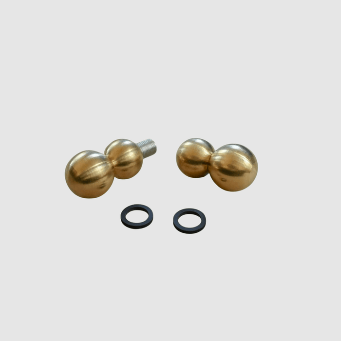 Modern Ball Shower Door Pulls & Knobs - Pepe & Carols