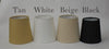 Gothic Wall Sconce w/ Linen Shade - Pepe & Carols