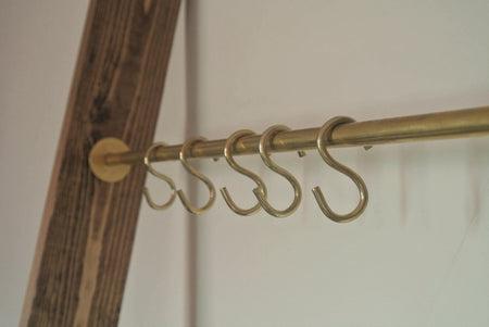 Solid Brass S-Hook Add-On - Pepe & Carols