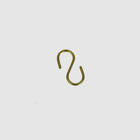 Solid Brass S-Hook Add-On - Pepe & Carols