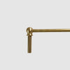 Classic Ball Brass Gallery Shelf Rail - Pepe & Carols