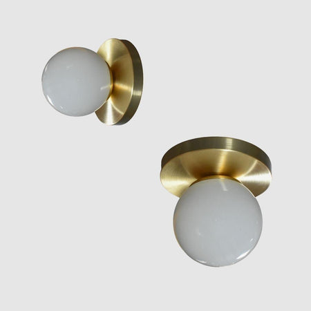 Minimal Globe Light Fixture - Pepe & Carols