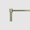 Modern Brass Gallery Shelf Rail - Pepe & Carols