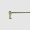 Beaded Brass Gallery Shelf Rail - Pepe & Carols