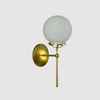 QUICK SHIP - Traditional Glass Globe Wall Sconce - Pepe & Carols