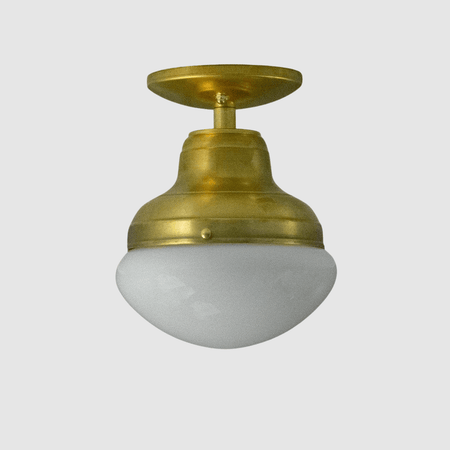 Glass Dome Flush Mount Light - Pepe & Carols