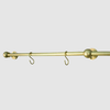 Brass Kitchen Rail - Pepe & Carols