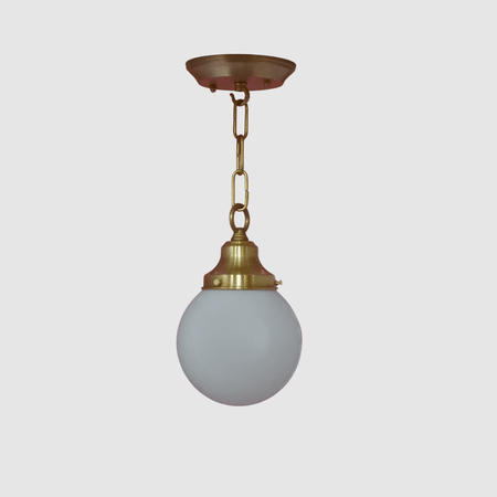 Classic Globe Light Fixture - Pepe & Carols