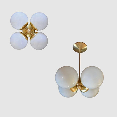 Quad Globe Light Fixture - Pepe & Carols