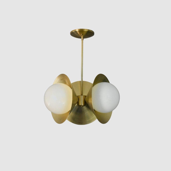 Triple Cone Globe Chandelier - Pepe & Carols